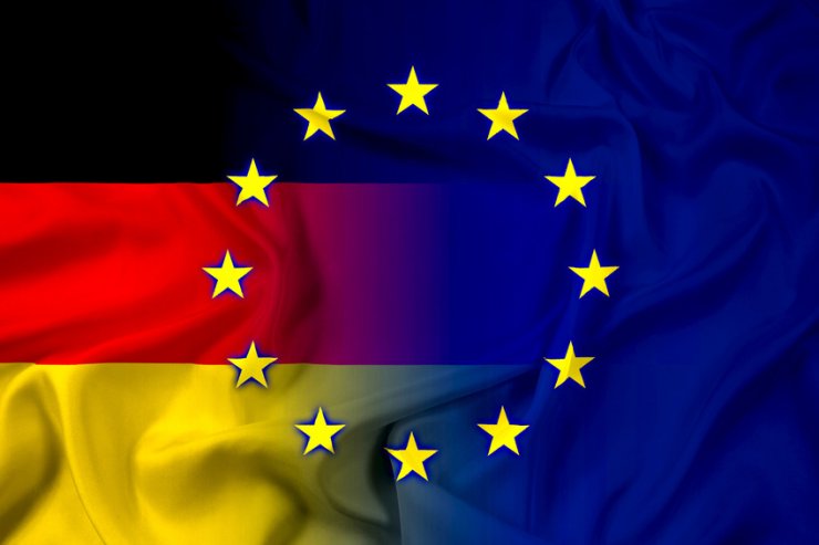 EU-Deutschland-Fahne