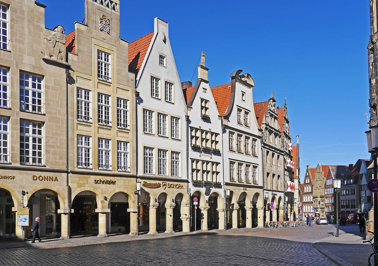 Prinzipalmarkt in der Stadt Münster