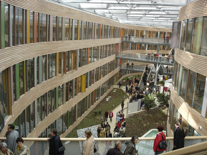 Das Umweltbundesamt in Dessau zur Eröffnung